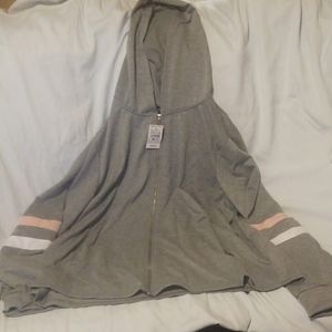 Zip up hoodie with pockets
